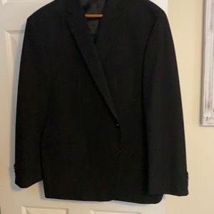 Chaps black blazer with black buttons - like new!